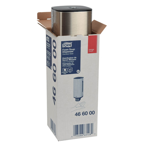 Tork® DISPENSER FOAM SOAP STAINLESS STEEL