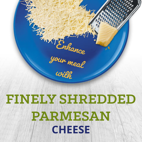 Kraft Zip Pak Natural Finely Shredded Parmesan Cheese, 6 Ounce -- 12 per case.