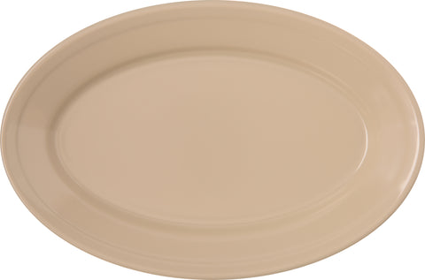 Carlisle PLATTER TRAY OVAL DALLAS WARE® MELAMINE TAN 9.25X6.25