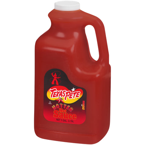 Texas Pete Hotter Hot Sauce, 1 Gallon -- 4 per case.