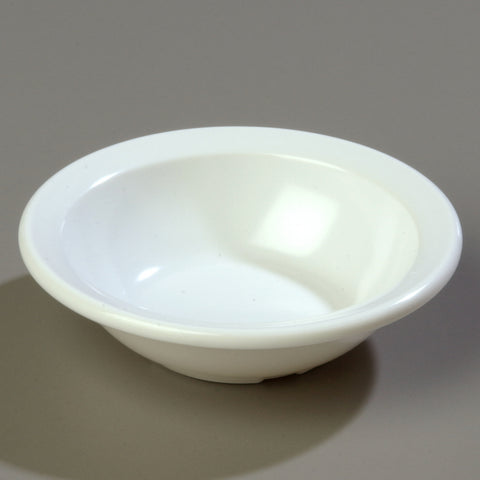 Bowl Fruit Kingline™ Melamine Rimmed White 4.75 Oz