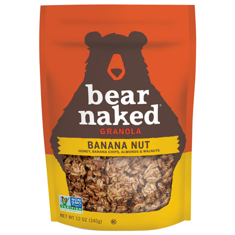 Kelloggs Bear Naked Banana Nut All Natural Granola, 12 Ounce -- 6 per case.