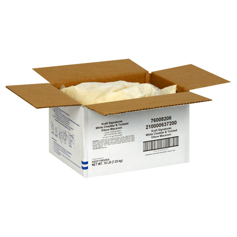 Kraft Signature White Cheddar Cheese, 4 Pound -- 4 per case