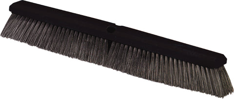 Flo-Pac® BROOM PUSH MED/HEAVY SWEEP BLACK 24