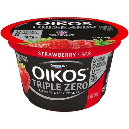 Yogurt Greek Strawberry Triple Zero