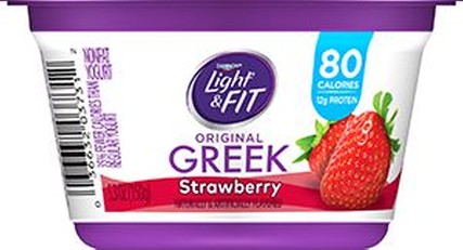Yogurt Greek Strawberry Light & Fit