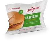 Landshire® SANDWICH CHARBROIL WITH CHEESE IW 4 OZ 10000030121