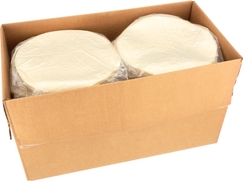 Tortilla Flour White Heat-pressed 8