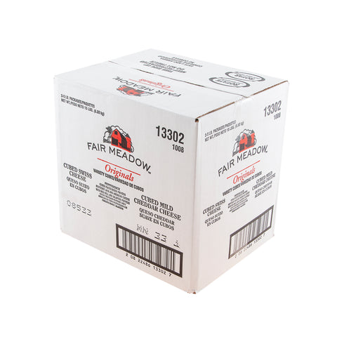 Cheese Variety Pack Cubed Cheddar Swiss Pepper/jack
