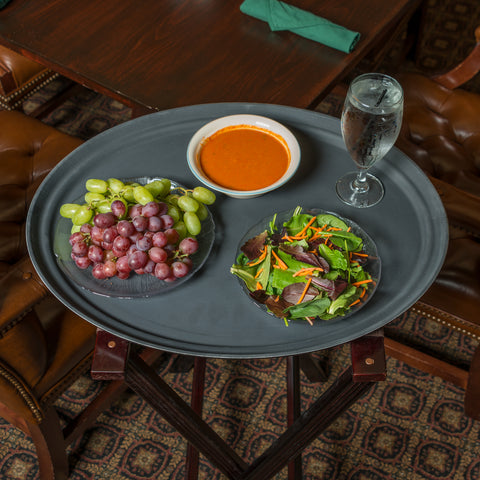 Carlisle TRAY GRIPTITE OVAL BLACK 25