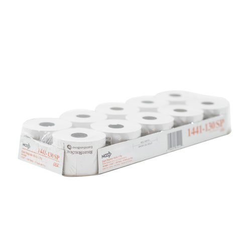 National Checking TAPE BOND CASH REGISTER WHITE