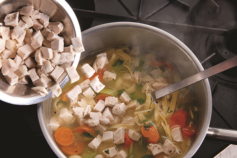 Chicken Breast Meat Diced All Natural 100% Low Sodium Fc 1/2