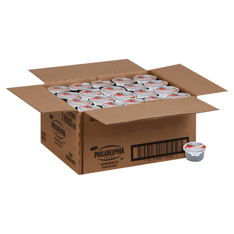 Philadelphia CHEESE CREAM STRAWBERRY SINGLE SERVE CUP