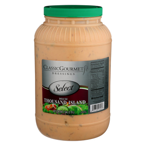 Ventura Foods Classic Gourmet Select Deluxe Thousand Island Salad Dressing, 4 Gallon.