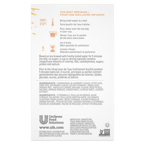 Tazo TEA BAG HERBAL ORANGE CAFFEINE-FREE ENVELOPE WILD SWEET 000151598/67483226