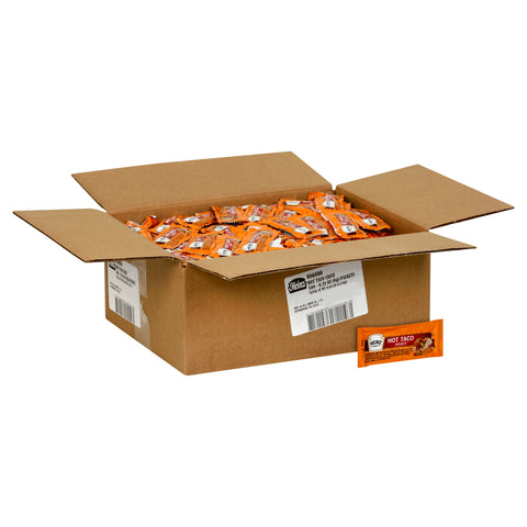 Heinz Single Serve Hot Taco Sauce, 9 Gram -- 500 per case