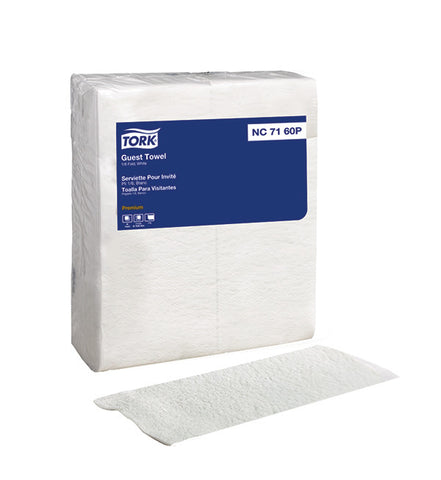 Tork® TOWEL GUEST VALET WHITE 1-PLY 12X17