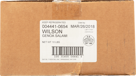 Salami Genoa Sliced 4441-0654