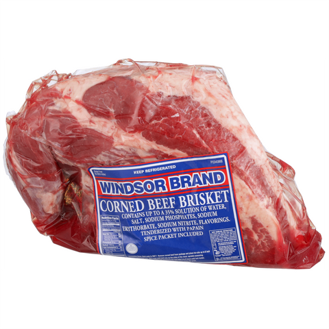 Mohawk CORNED BEEF BRISKET RUBBED SOLUTION ADDED 38% RAW REF UNSLICED