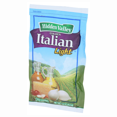 Dressing Italian Golden Light Single Serve Packet