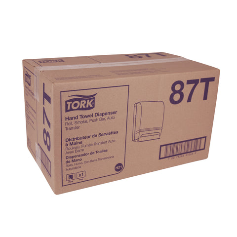 Tork® DISPENSER HAND ROLL TOWEL PUSH-BAR AUTO TRANSFER