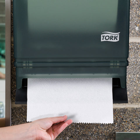 Tork® DISPENSER HAND ROLL TOWEL PUSH-BAR AUTO TRANSFER