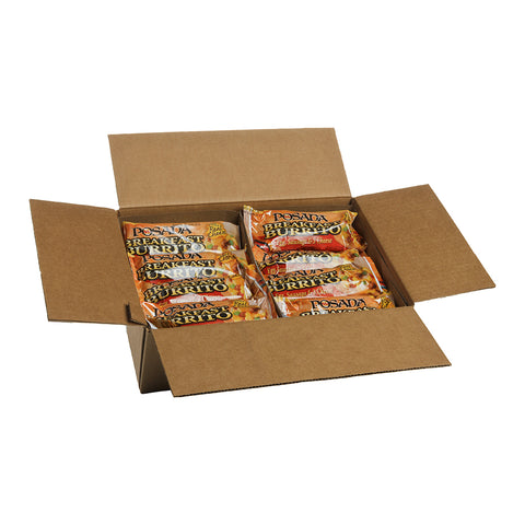 Windsor Posada Egg, Sausage and 3 Cheese Burrito, 4 Ounce -- 24 per case.