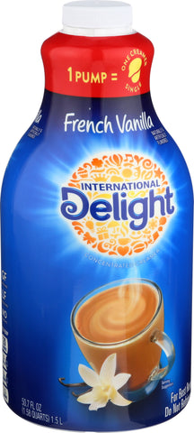 International Delight CREAMER LIQUID FRENCH VANILLA PUMP