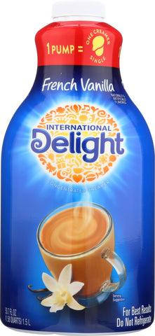 International Delight CREAMER LIQUID FRENCH VANILLA PUMP