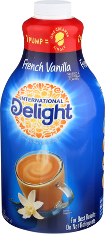 International Delight CREAMER LIQUID FRENCH VANILLA PUMP
