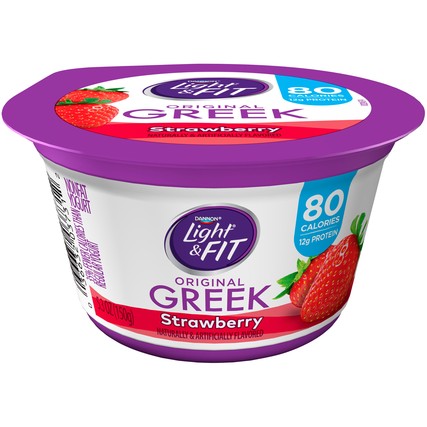 Yogurt Greek Strawberry Light & Fit