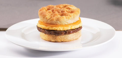 Sandwich Biscuit Sausage Egg & Cheese Iw