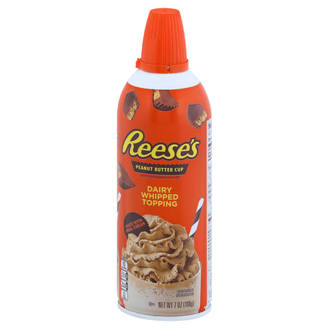 Reeses Peanut Butter Whipped Topping , 7 Ounce -- 12 per case.