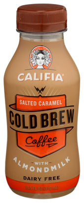 Califia Farms Cold Brew Coffee with Almond Milk Salted Caramel Bottle